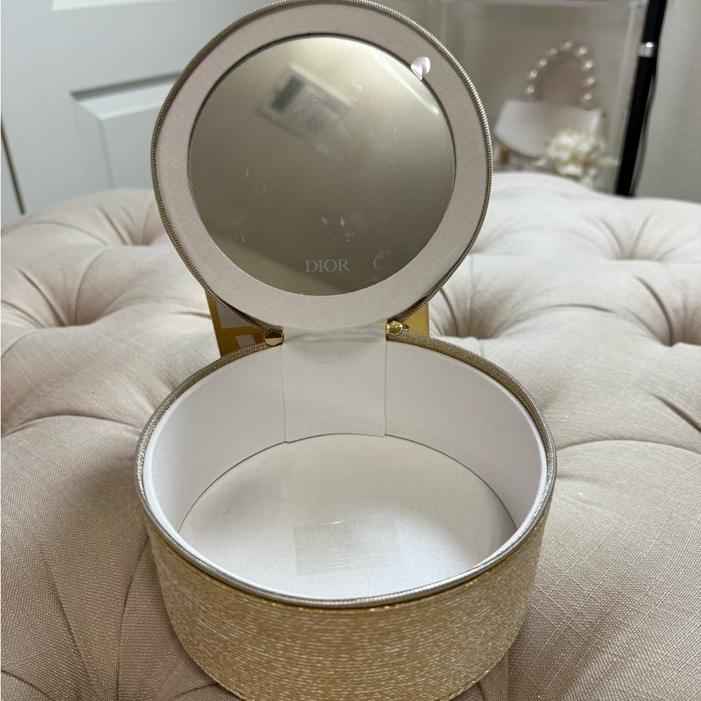 Dior Gold Textured Watch Case with Charm - Picture 5 of 8